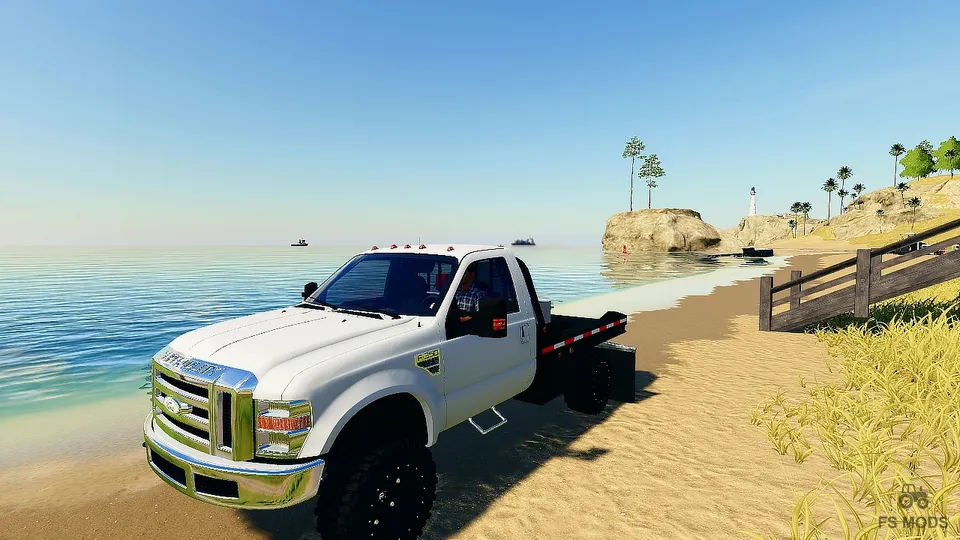 Автомобиль 2010 Ford F-350 Reg Cab Flatbed v 1.0