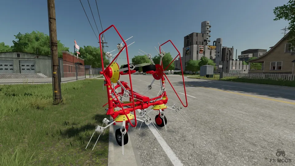 4-роторная ворошилка Poettinger Hit 47 N v 1.0
