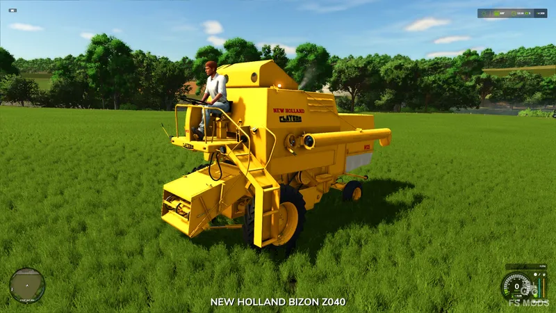 Зерноуборочный комбайн New Holland M135 v1.0