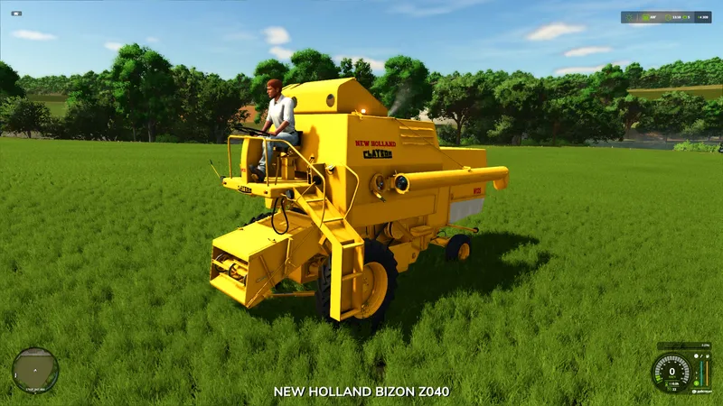 Зерноуборочный комбайн New Holland M135 v1.0