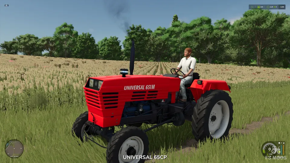 Трактор UTB 651 V1.0