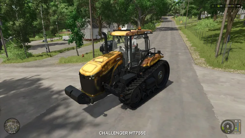Трактор Challenger MT700E Field Viper V1.0