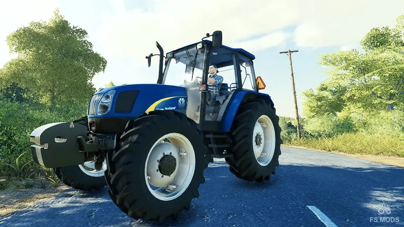 Трактор New Holland T5050 v 1.0