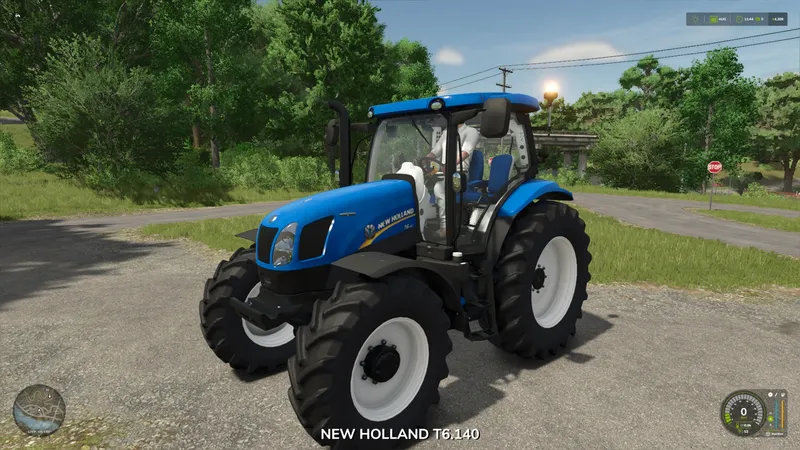 Трактор New Holland T6 IC better sound v1.3
