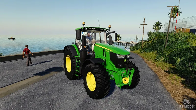 Трактор John Deere 6R v 1.0