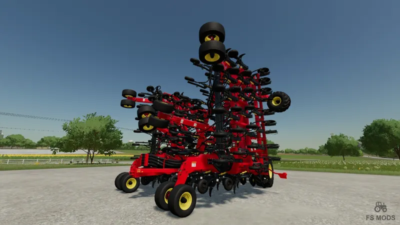 Сеялка Bourgault 3320 и Air Cart v 1.0