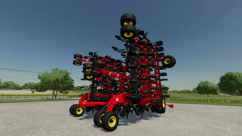 Сеялка Bourgault 3320 и Air Cart v 1.0