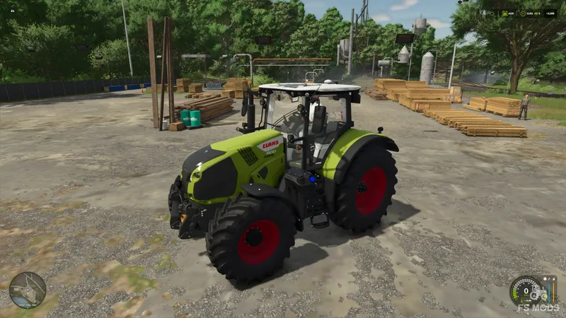 Трактор Claas Axion 800 Series v1.1