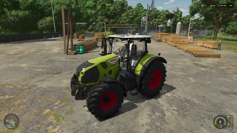 Трактор Claas Axion 800 Series v1.1