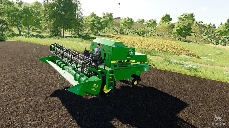 Комбайн John Deere 7000 Series v 1.0