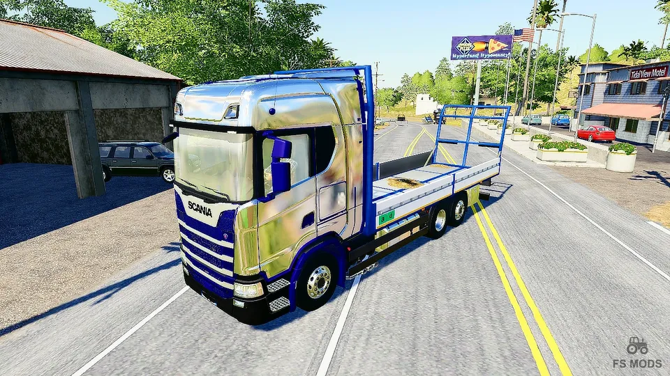 Грузовик Scania S580 Bale Transport v 3.0.0.1