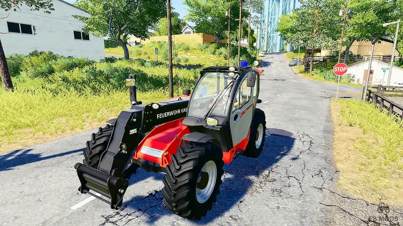 Погрузчик Manitou MLT 737-130 PS+ Fire Department Kassel Edition v 1.0