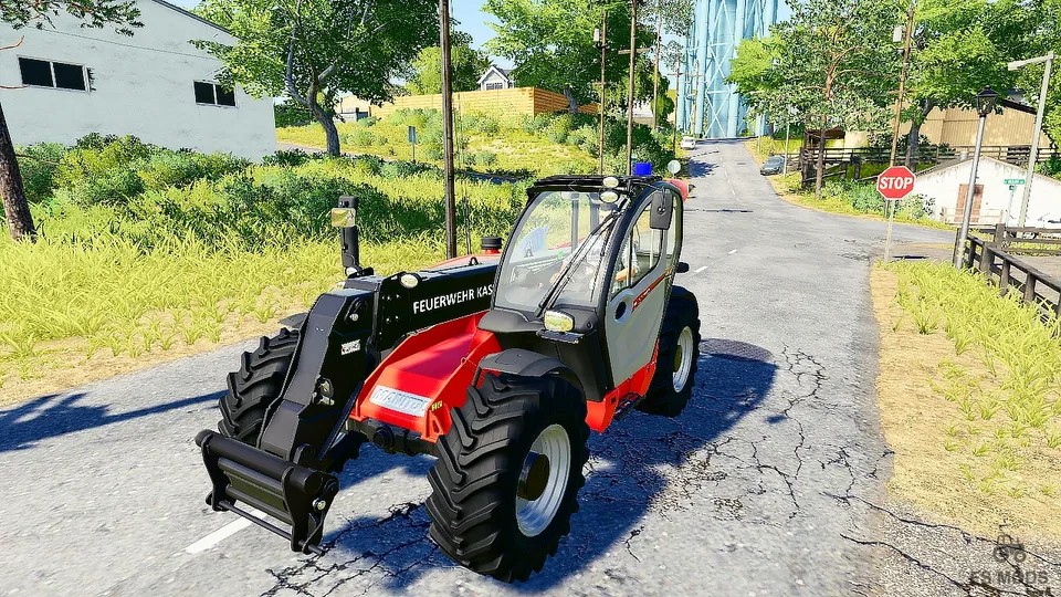 Погрузчик Manitou MLT 737-130 PS+ Fire Department Kassel Edition v 1.0