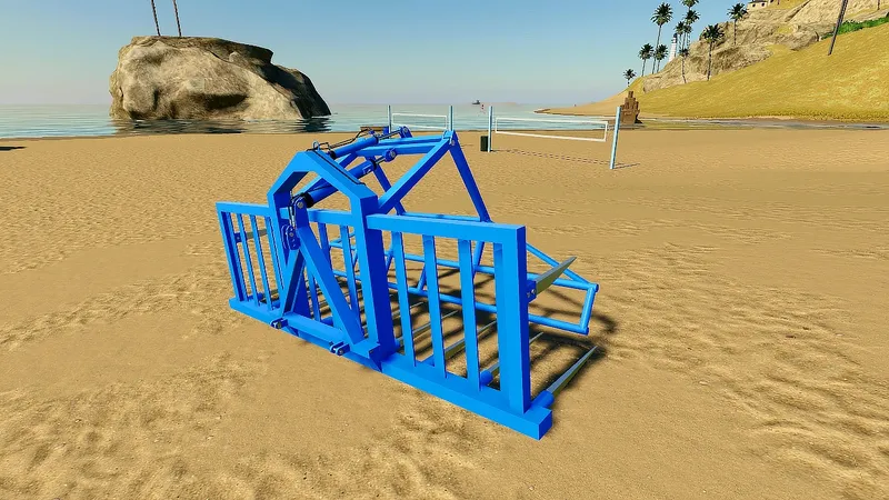 Раздвижные вилы для перевозки силоса Fortschritt T 031 v 1.0