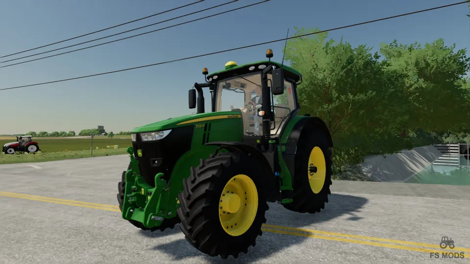 Трактор John Deere 7R Series v 1.0