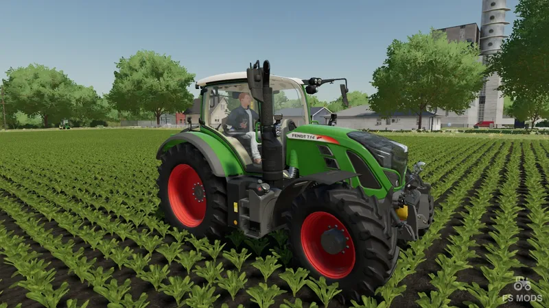 Трактор Fendt 700 Vario S4 v 1.0.0.4