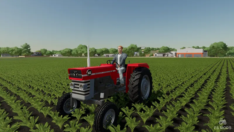 Трактор Massey Ferguson 100 Series v 1.0