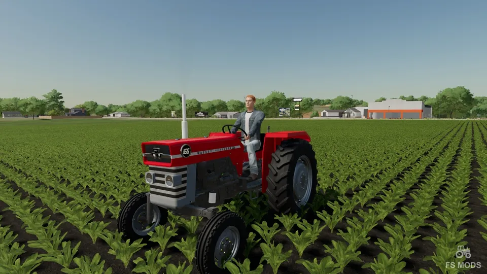 Трактор Massey Ferguson 100 Series v 1.0
