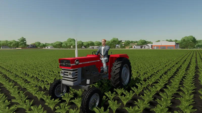 Трактор Massey Ferguson 100 Series v 1.0