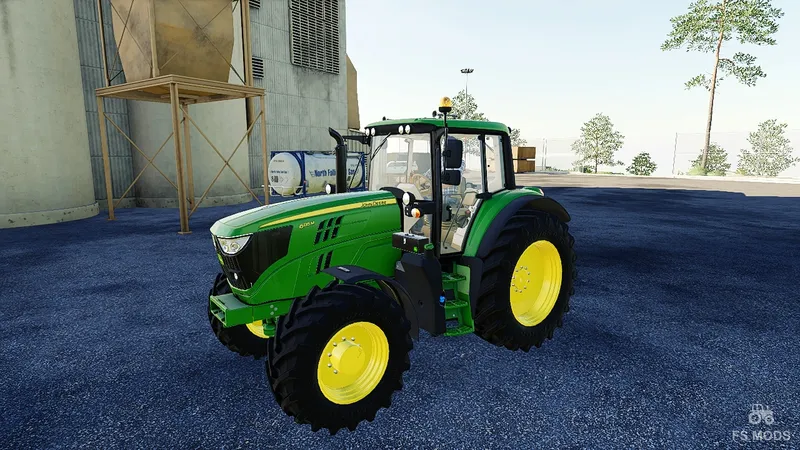 Тракторы John Deere 6M Series и Black Beauty v 1.1