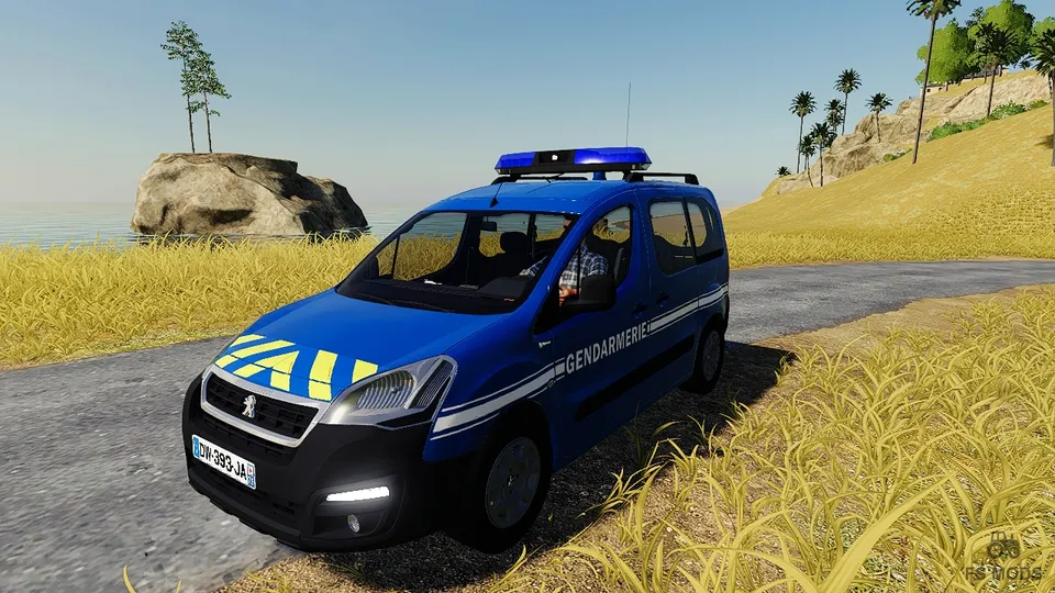 Peugeot Partner II Gendarmerie v 1.0
