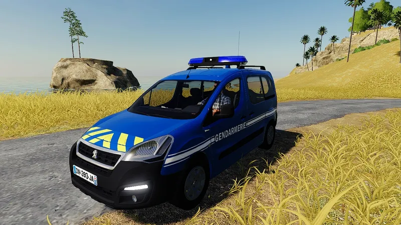 Peugeot Partner II Gendarmerie v 1.0