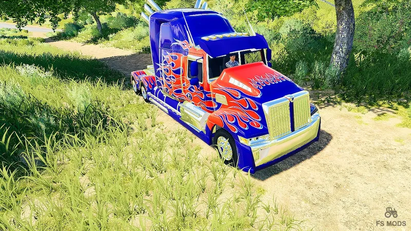 Грузовик Western Star Optimus Prime v 1.0