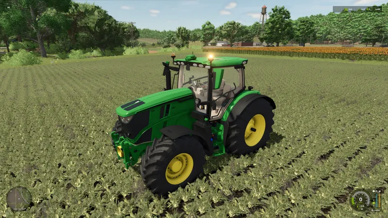 Трактор John Deere 6R Large Frame с фронтальным погрузчиком 600R v1.0.0.4 by agrar bauer