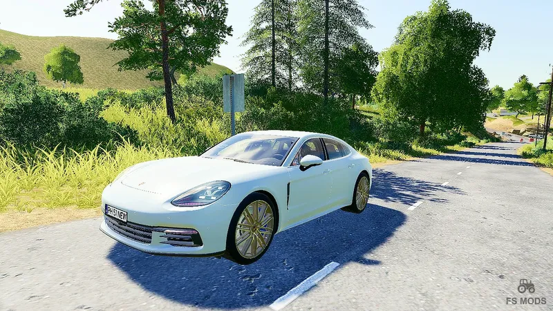 Автомобиль 2020 Porsche Panamera 4S v 1.0