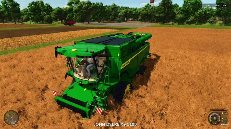 Зерноуборочный комбайн John Deere X9 HD50F V1.0.0.1
