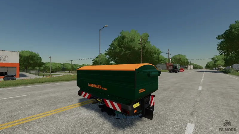 Разбрасыватель удобрений Landbauer TLX Geospread v 1.0