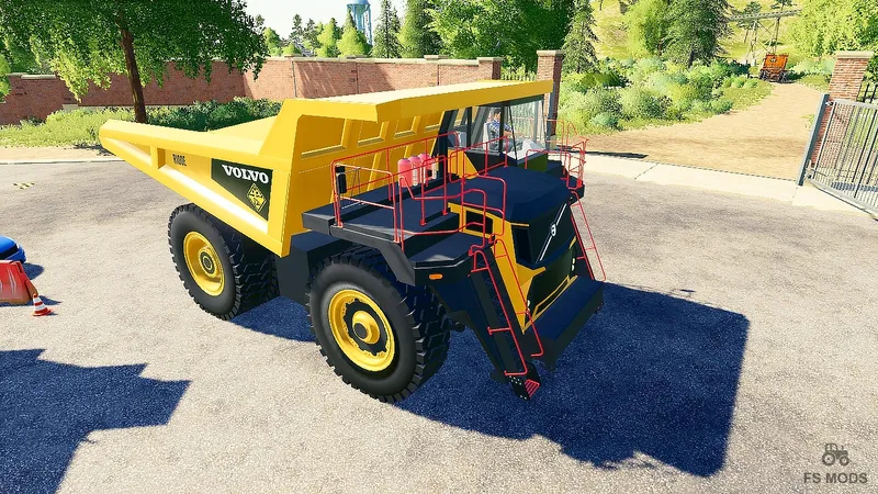 Грузовик Volvo R100E Mining Truck v 1.0