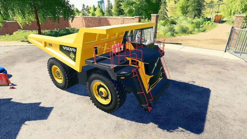 Грузовик Volvo R100E Mining Truck v 1.0