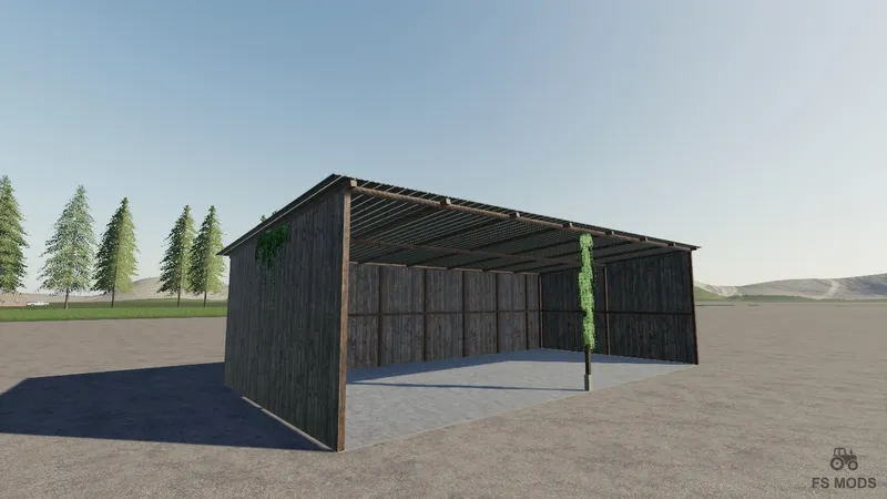 Деревянный сарай v 1.0