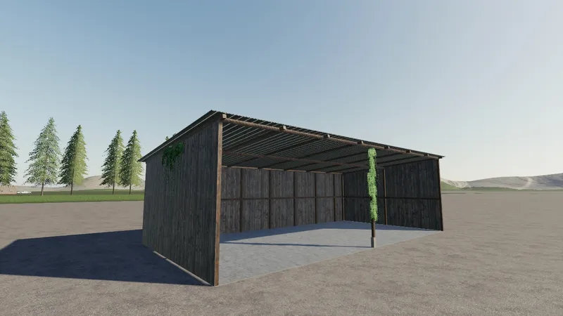 Деревянный сарай v 1.0