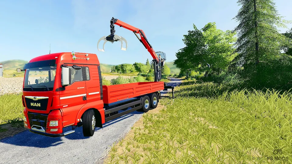 Тягач для перевозки леса MAN TGX 26.640 v 1.0.5.0
