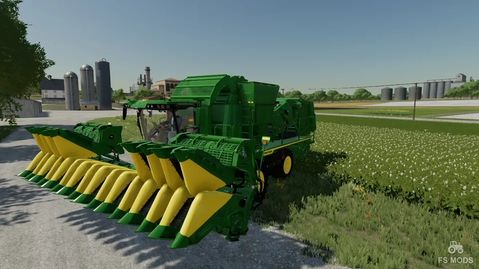 Комбайн John Deere CS 770 Levendel Edition v 1.0