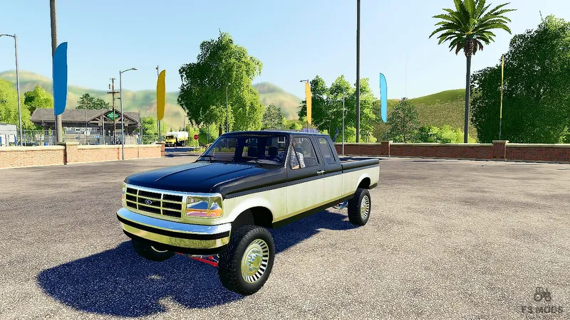 Автомобиль 1993 Ford F-350 v 1.0