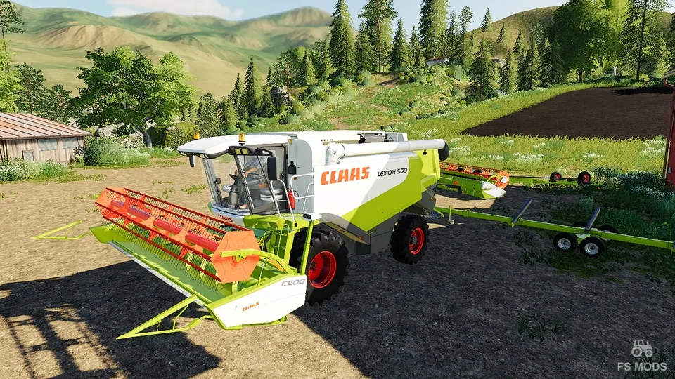 Комбайн Claas Lexion 500 Series Pack v 2.0
