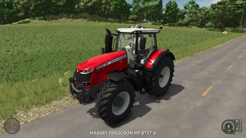 Трактор Massey Ferguson 8700 S V1.0