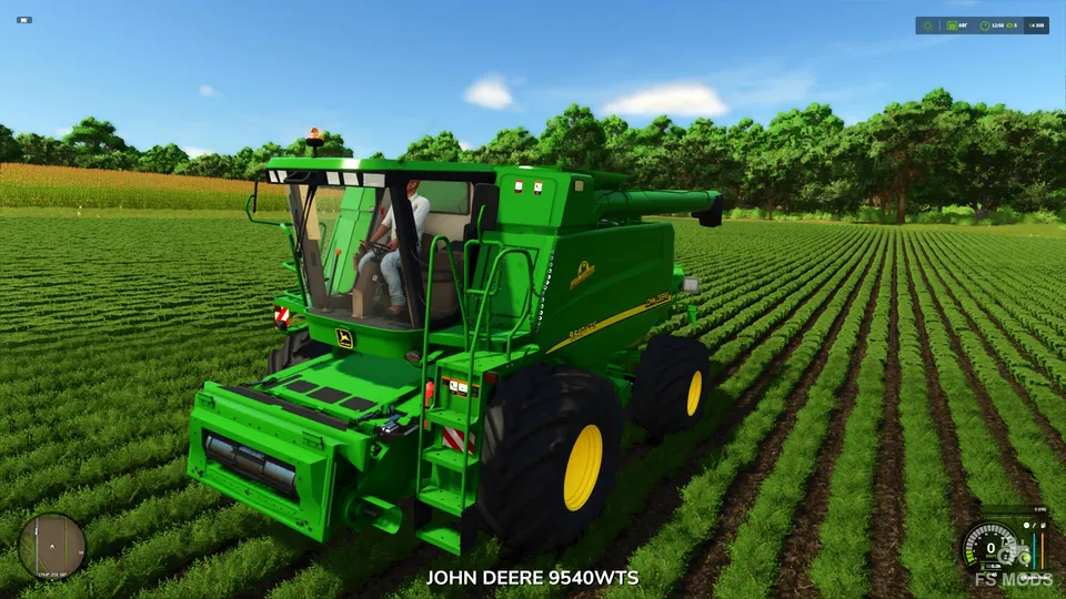 Зерноуборочный комбайн John Deere 9000 WTS V1.2
