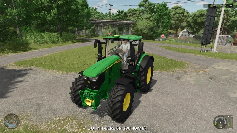Трактор John Deere 6R Extra Large V1.2 by oh modding