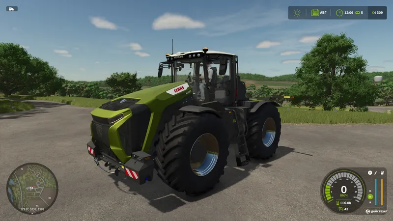 Трактор CLAAS Xerion 12.650 WobbyTec V1.0.0.1