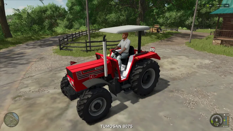 Трактор Tümosan 8075 Tenteli V1.0