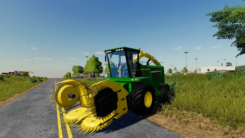 Комбайн John Deere 7400 v 1.0