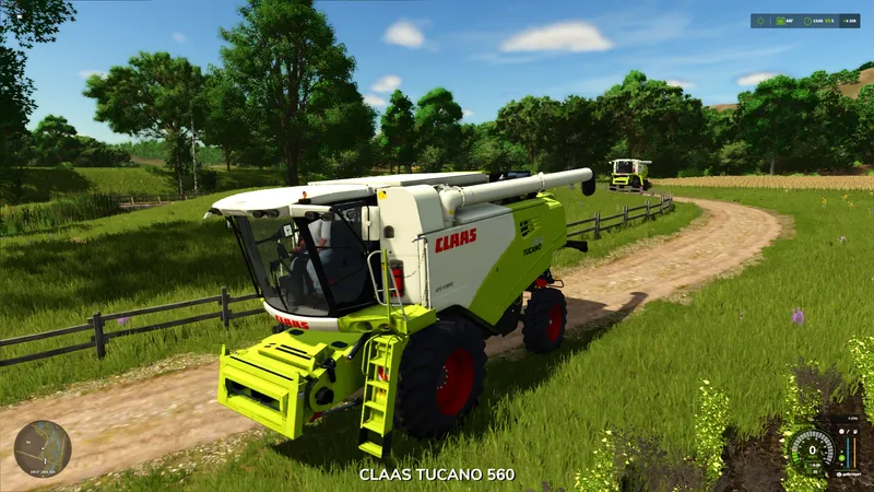 Зерноуборочный комбайн Claas Tucano 560-580 V1.0.0.2