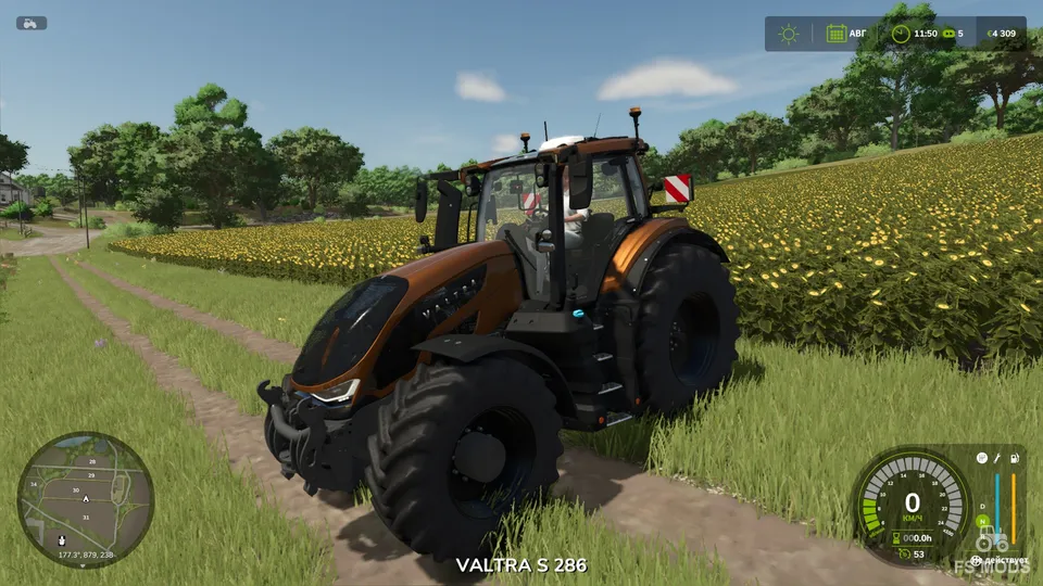 Трактор Valtra S Series V1.0