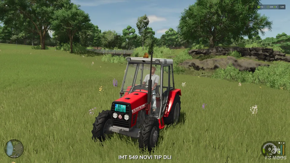 Трактор IMT 549 W DLI v1.0
