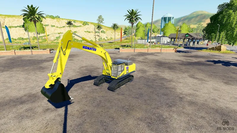 Гусеничный экскаватор Komatsu PC 490 v 2.0