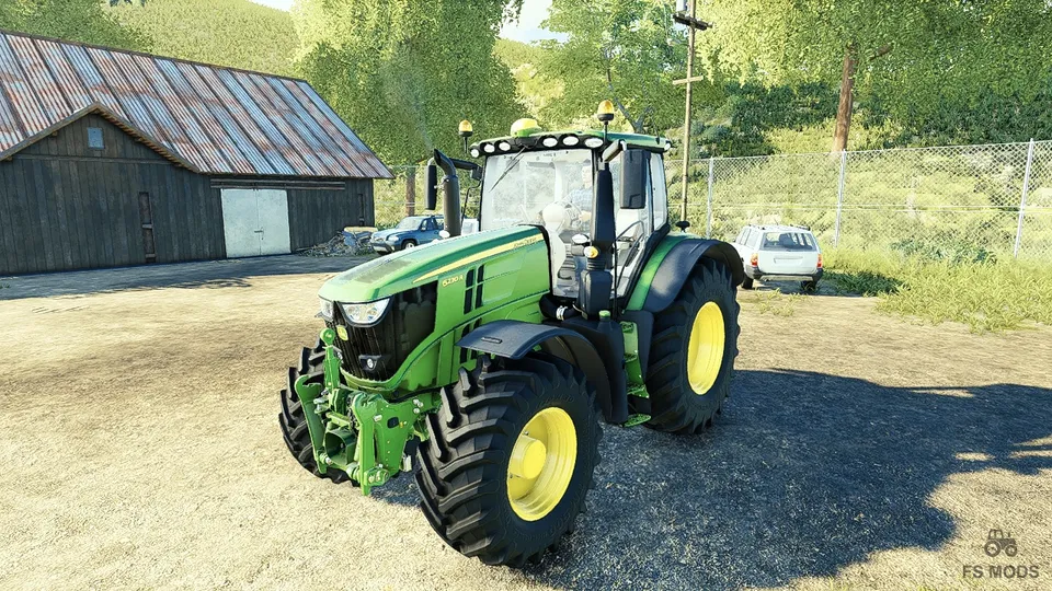 Трактор John Deere 6R Series v 1.0